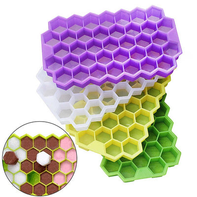 Silicone Honeycomb Ice Mold Tray