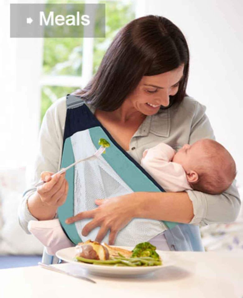 Baby Carriers Baby Half Wrapped Sling