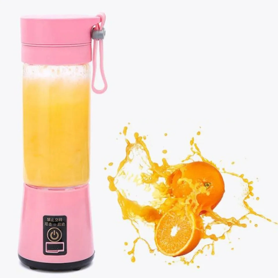 Portable Chargeable Travel Juicer Blender 6 Blade