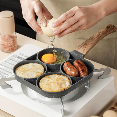 4 Hole Fry Pan