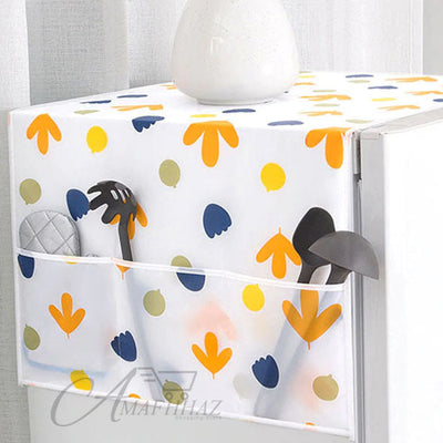 Fridge Cover with Pockets