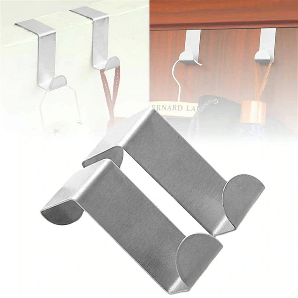 2PC  stainless steel door hook