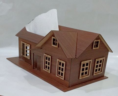 House Shape Tissue Box